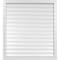 Ekena Millwork Vertical Surface Mount PVC Gable Vent: Functional, w/ 2"W x 2"P Brickmould Sill Frame, 38"W x 42"H GVPVE38X4203SF - alternate 1
